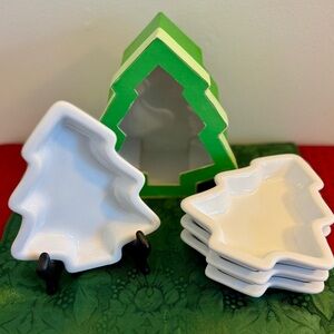 Vintage Crate&Barrel Tree-Shaped Dish Set